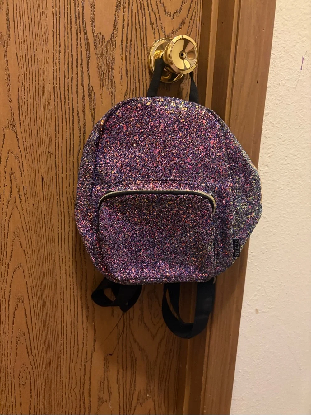 Glitter Mini Backpack - Purple Sparkle